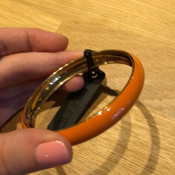 JCrew orange enamel bangle NWT - Picture 3 of 3